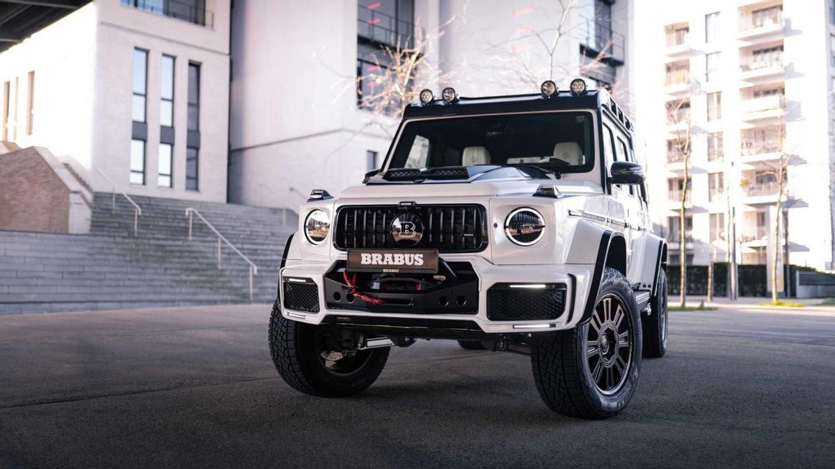 800匹的G63皮卡—Brabus 800 Adventure XLP Superwhite
