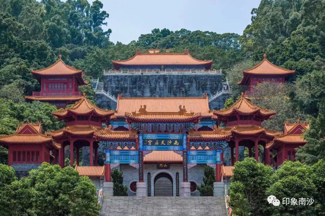 广州南沙区历史文化深厚,天后宫就是当中之一.