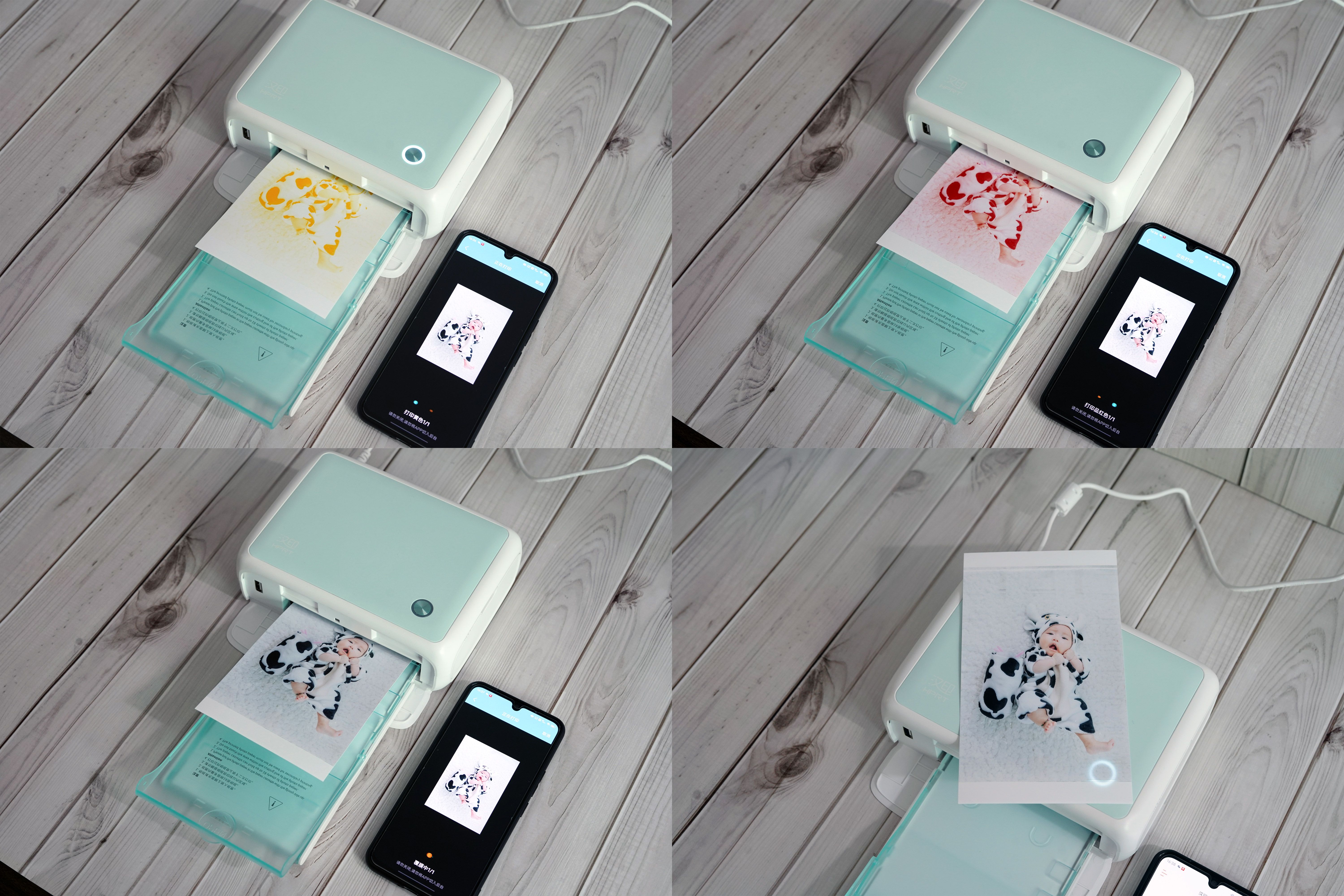 记录外甥女的成长日记，汉印CP4000L照片打印机使用分享