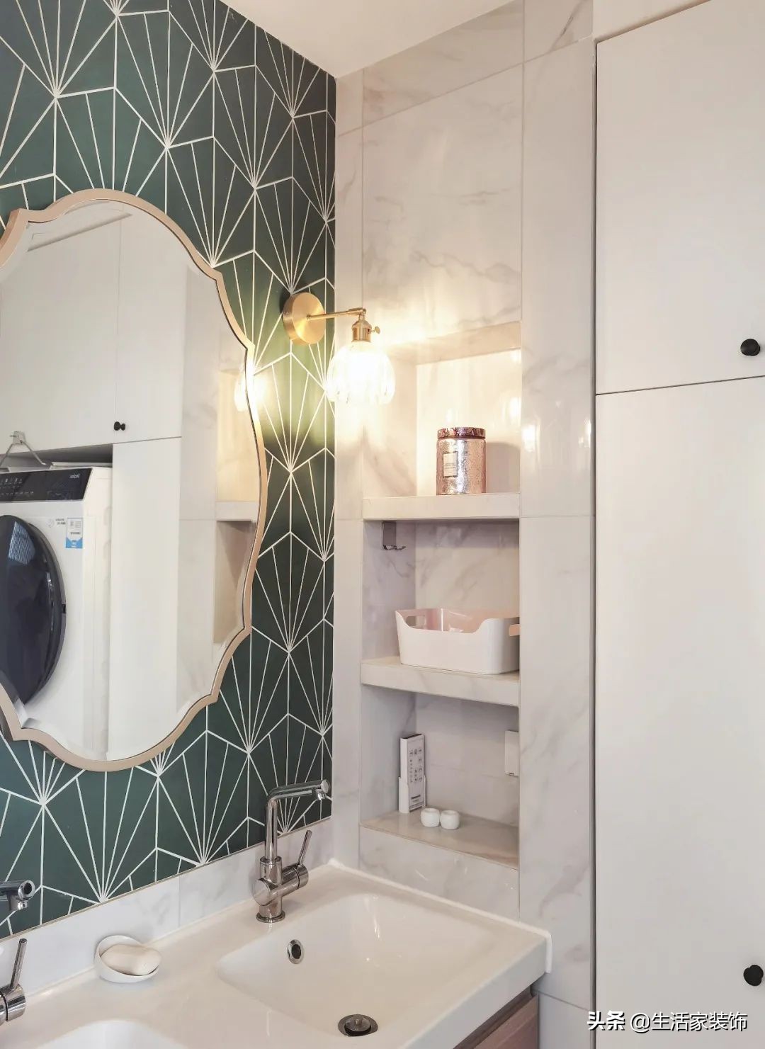 98㎡老房焕新，直接变成ins风的网红打卡点，她家这样装修太绝了