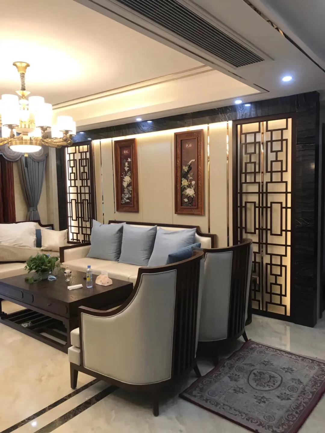 做了几套风格效果图，最终选择新中式耐看不过时，历时5个月装修