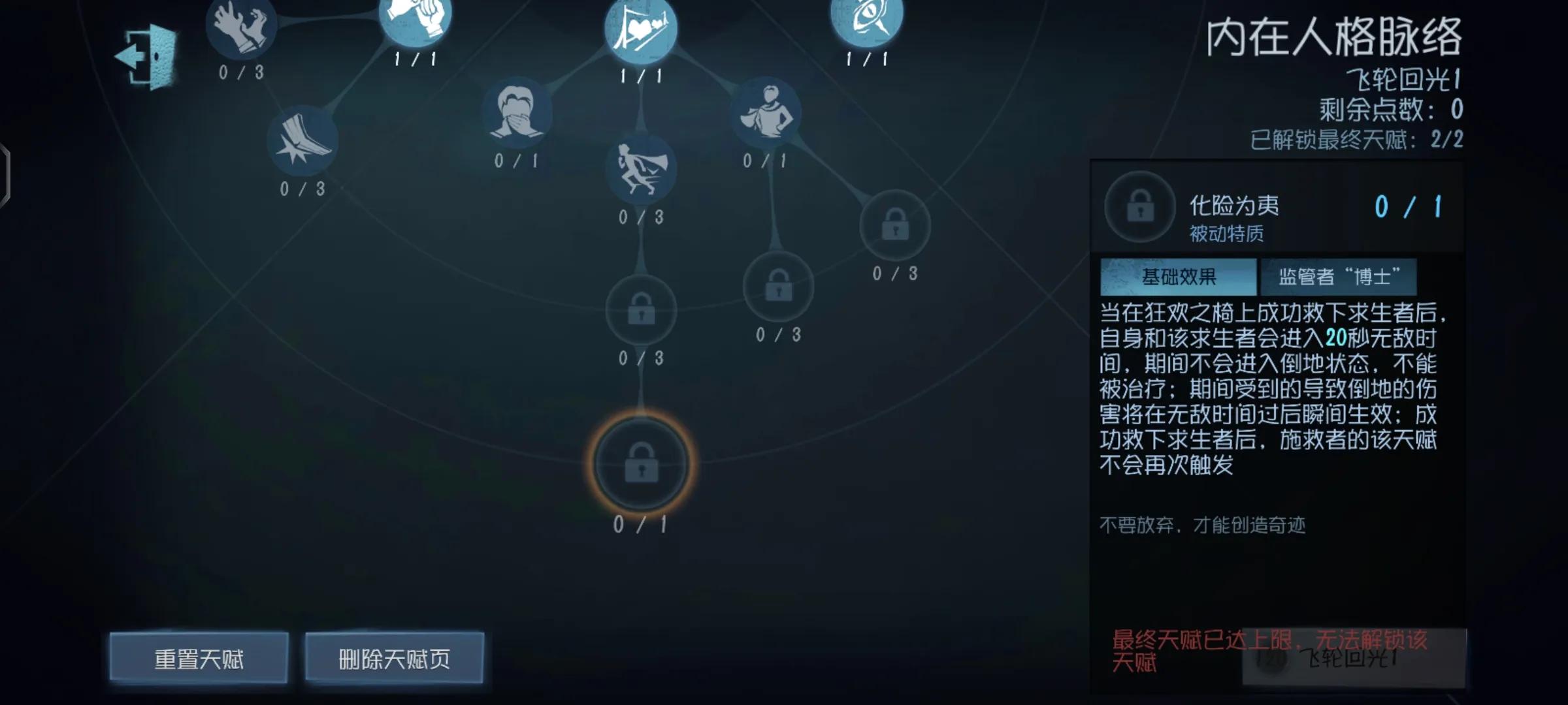第五人格天赋加点——求生者