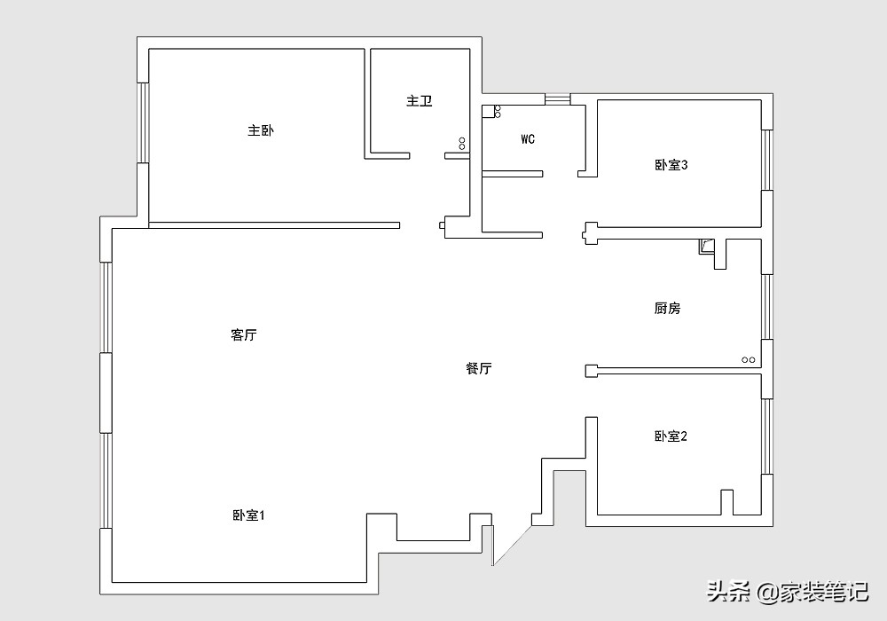 看完一家很“治愈”的中式风新家，客厅、餐厅、书房一体敞亮大气