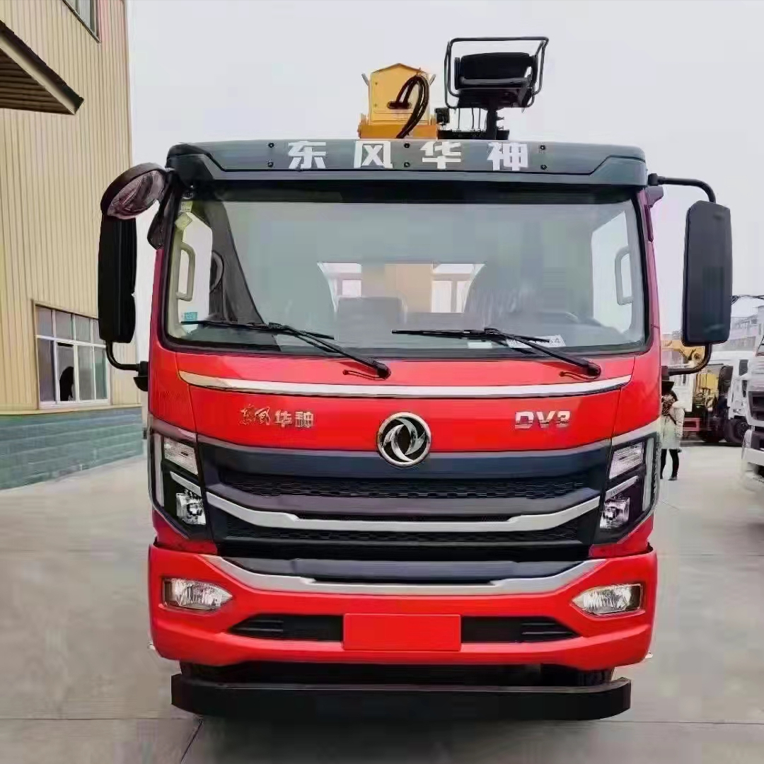 新一代華神8噸隨車吊 東風搭徐工起吊穩如松