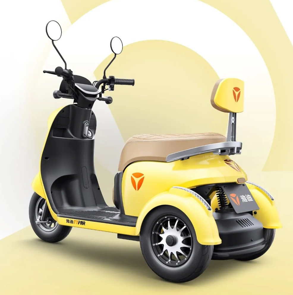 雅迪冠能二代a7评测:适合接娃买菜,最高续航100公里,能上牌