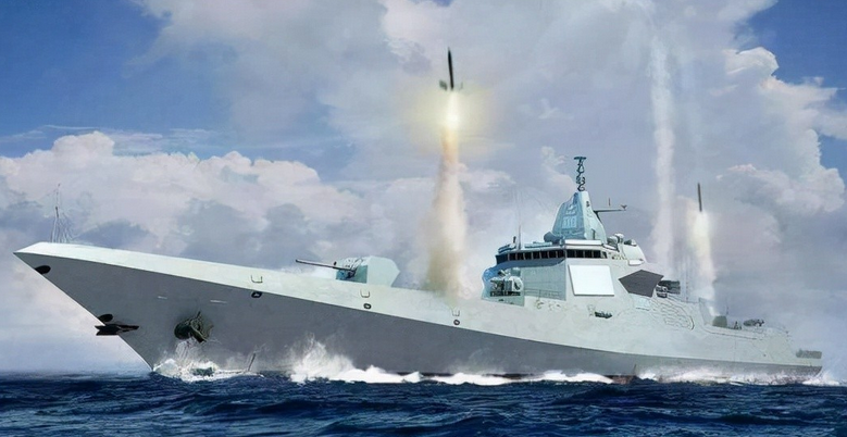 �Ǿ�ӭ�£�2022�й�������ͼһ����055���𽢽�������