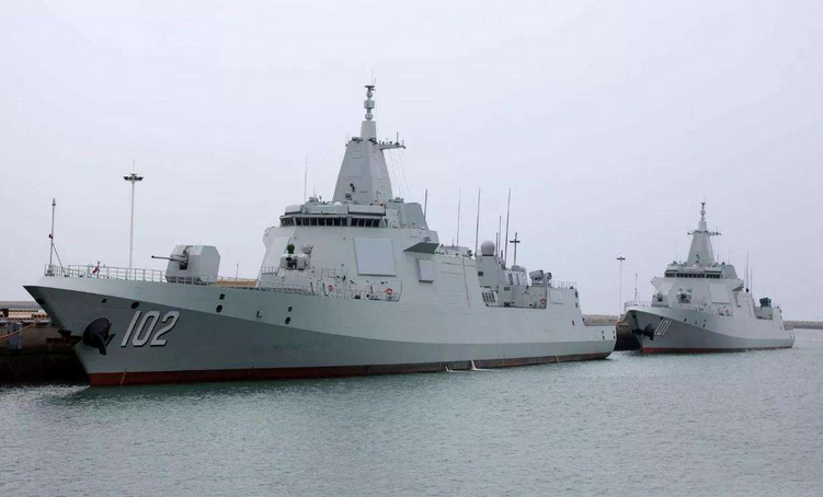 �Ǿ�ӭ�£�2022�й�������ͼһ����055���𽢽�������