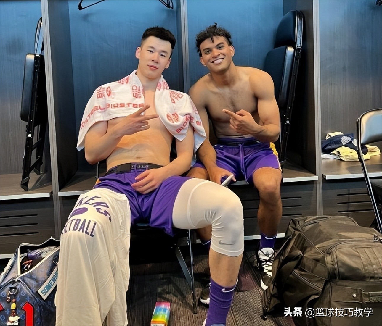 nba试训过哪些中国球员(重磅引援！传奇内线华莱士同意加盟湖人！湖人官宣试训中国球员)