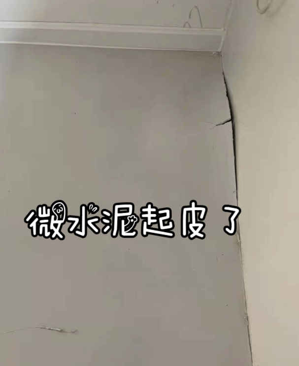 越来越多人装修选择微水泥，我家也跟风，入住2年苦不堪言