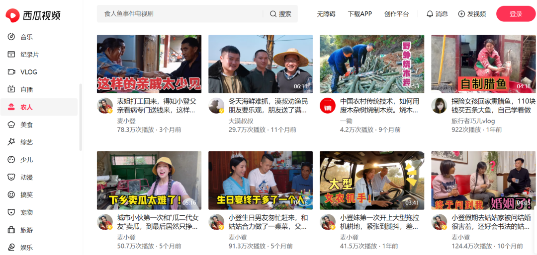 不止“张同学”，互联网到处是“农村”网红