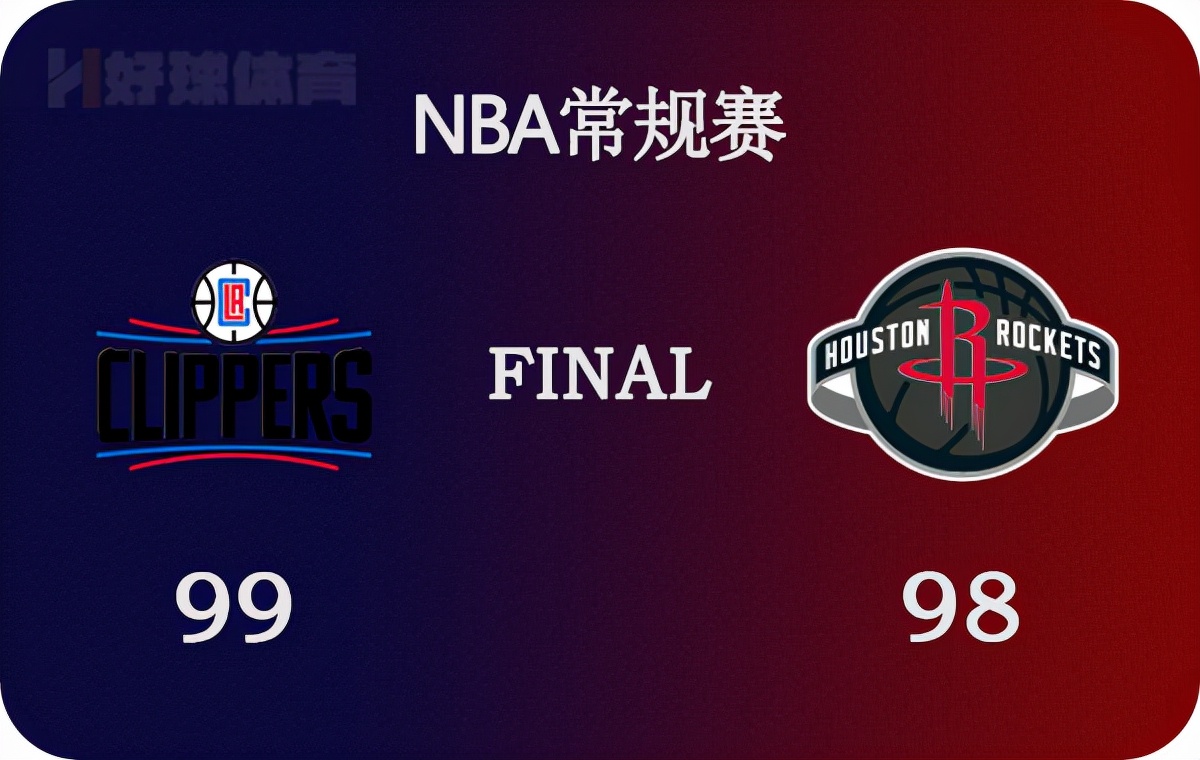 火箭vs快船今日直播(02月28日 NBA常规赛 快船vs火箭 全场录像)