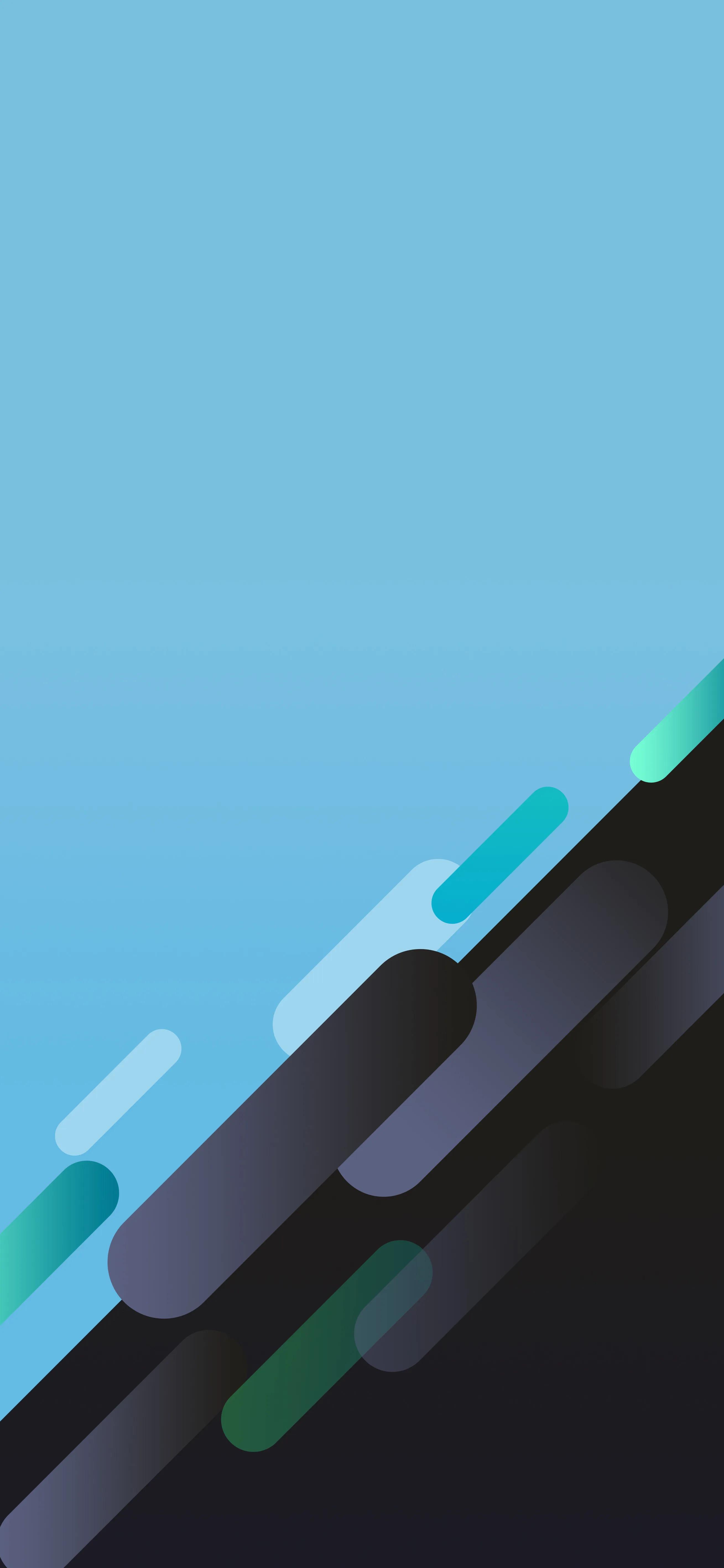 色彩集‖跨界蓝绿壁纸