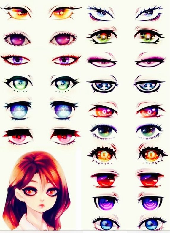 日本动漫女孩的眼睛图片(50张)