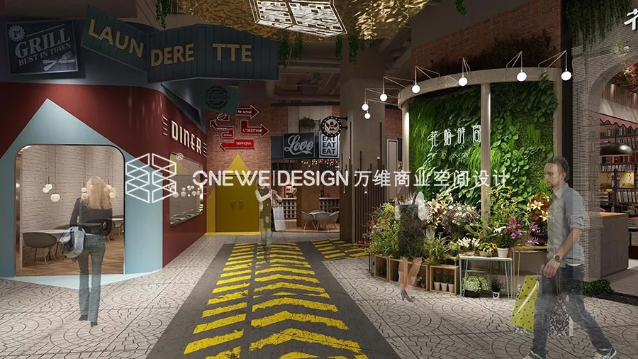 网红主题街区设计,石门街市,新新人类的火车王国