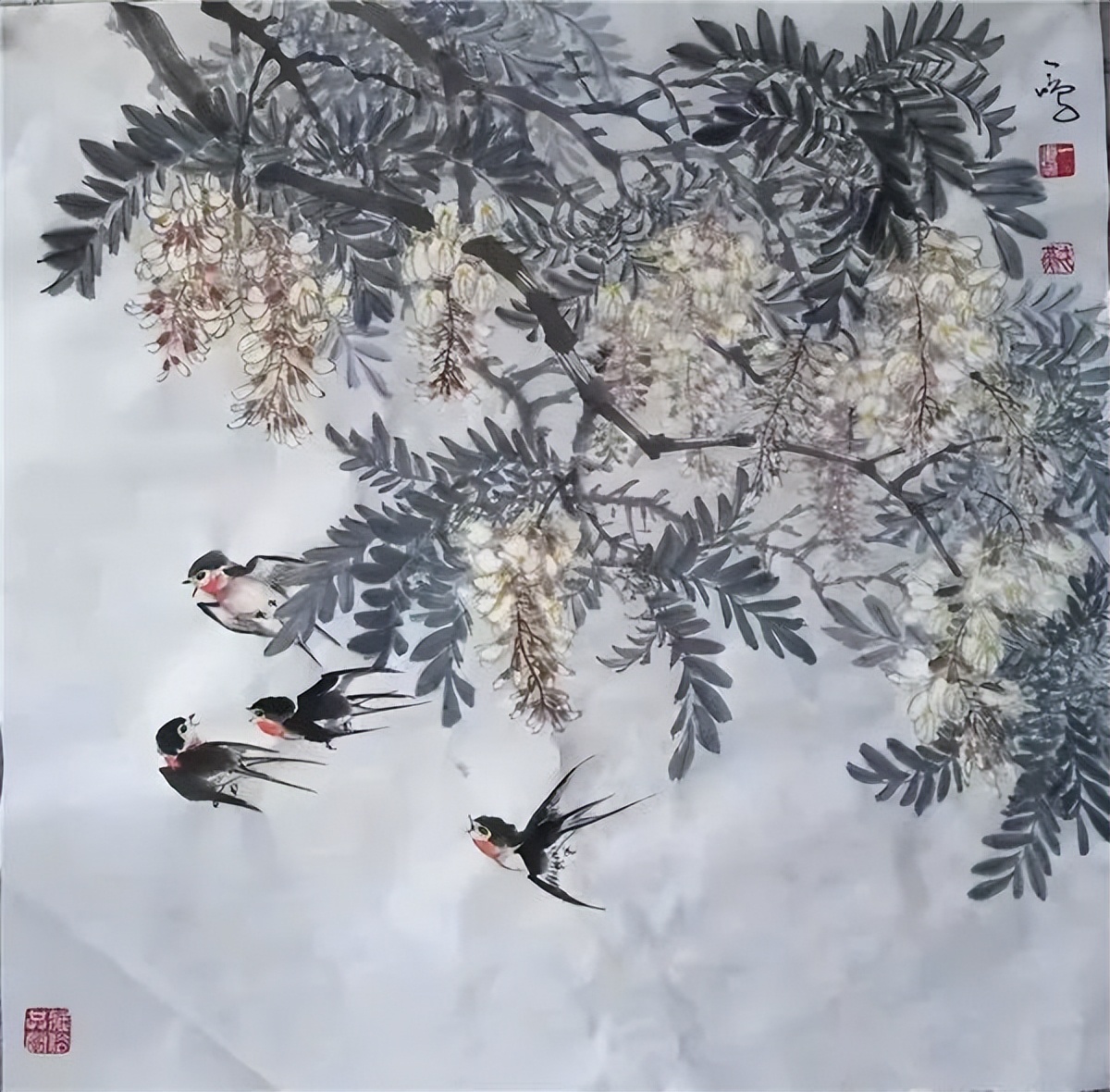 众志成城“丹青”抗疫 颍东区美术家协会美术作品网络展