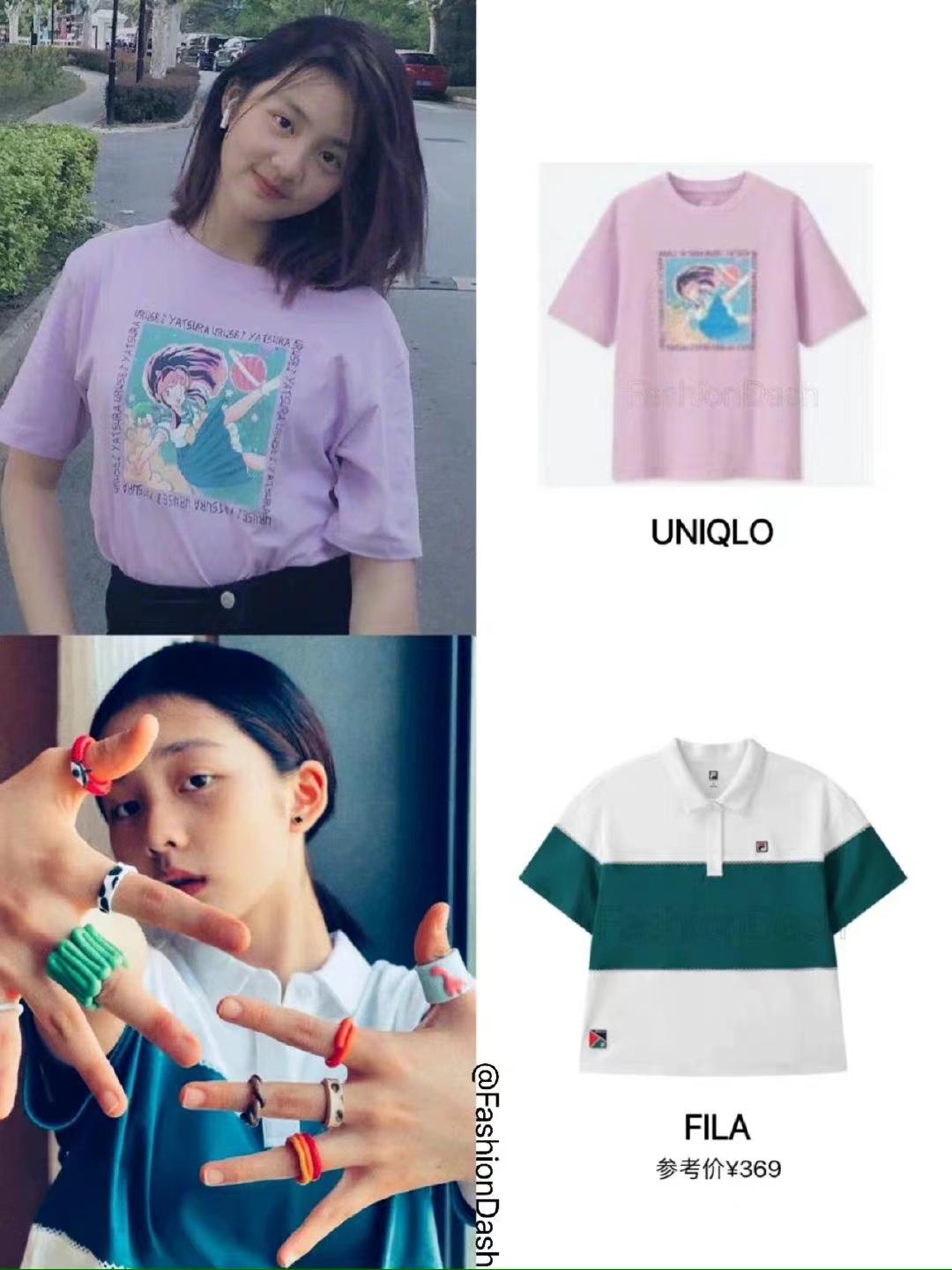 黄多多又晒美照，宽框眼镜大红唇，16岁的审美也是很前卫衣品一般