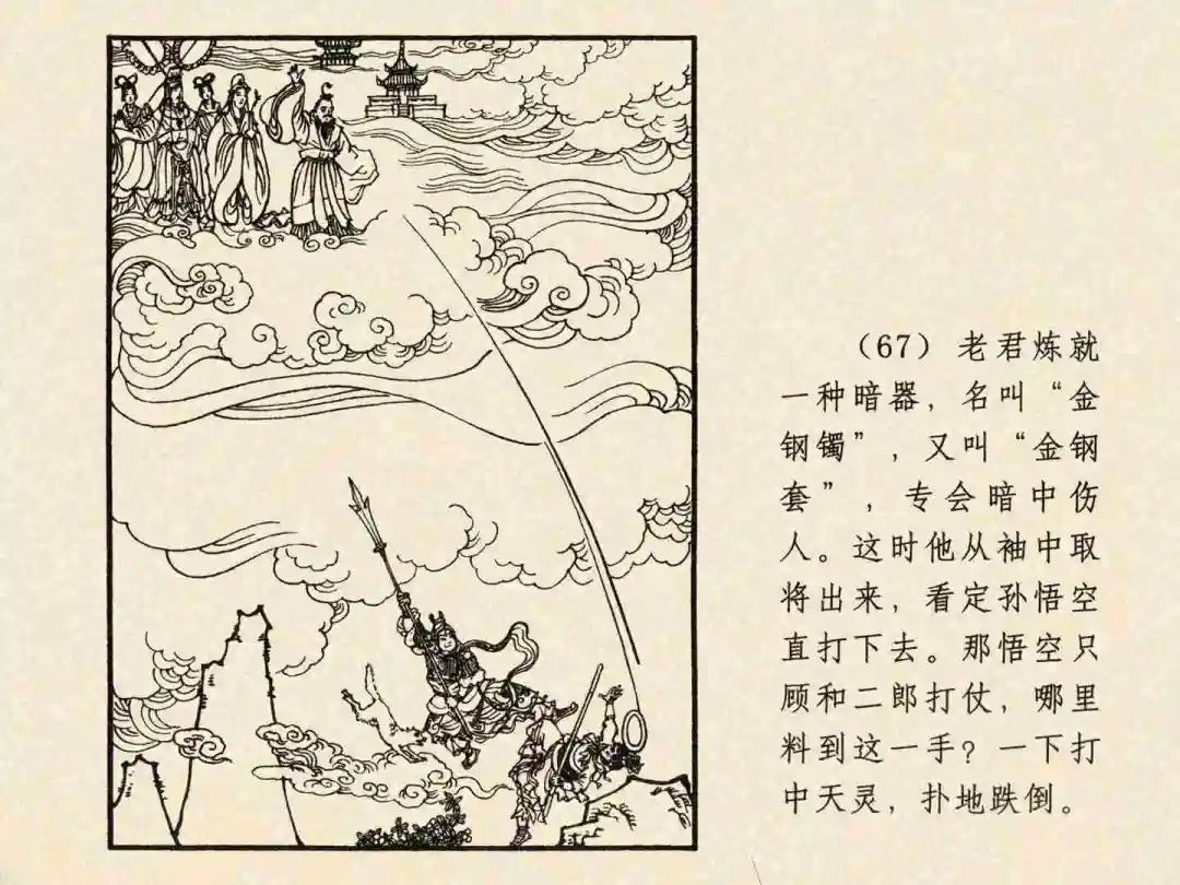 戴敦邦 乐小英版连环画《大闹天宫》