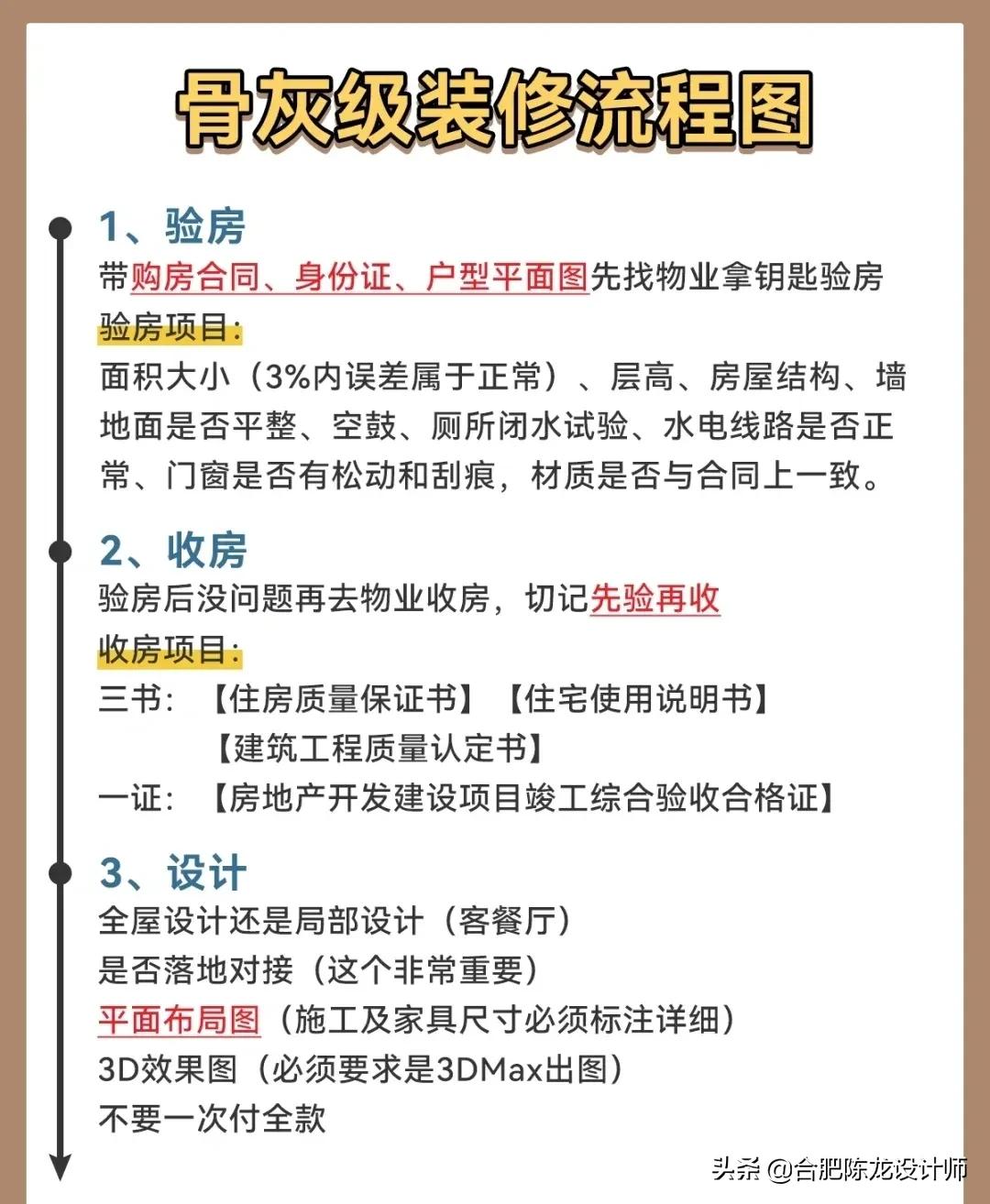 装修房子不知从何下手，看了这篇最全装修流程，全明白了