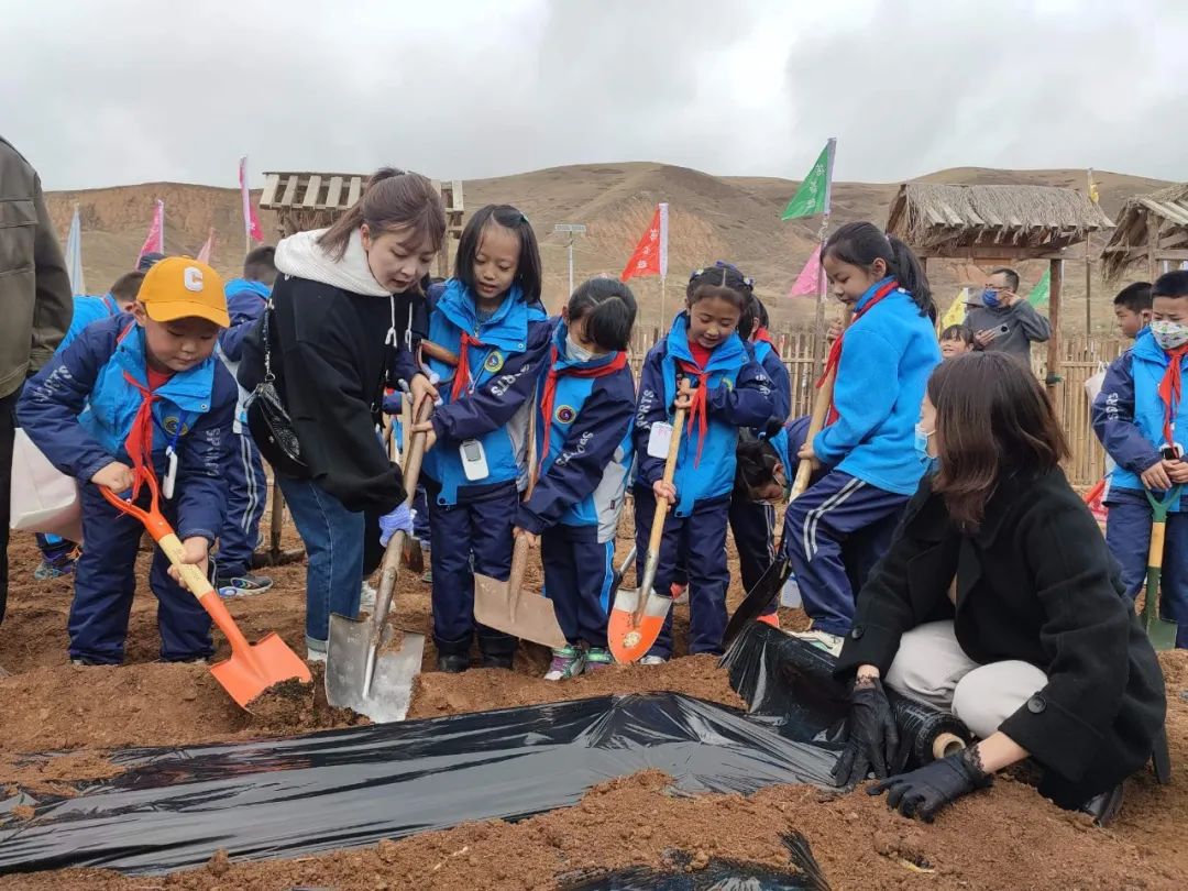 临潭“双减”实践：城关三小把课堂搬进菜园