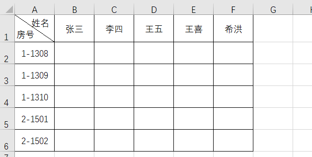 Excel斜线表头怎么设置(excel表头斜线怎么写)