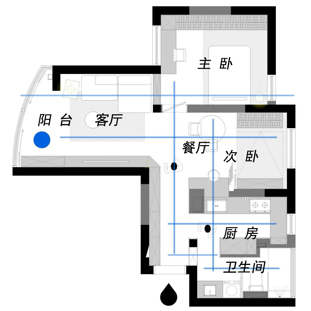 上海男主晒70㎡独居小家，装修那叫一个高级，太有品味了