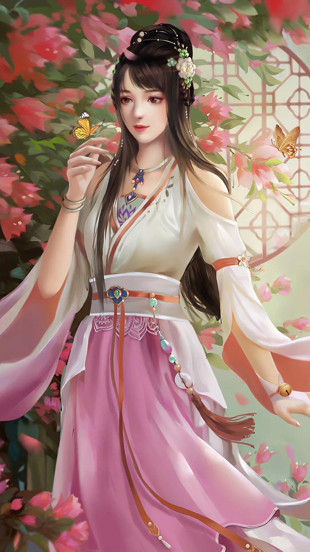 20220507插画壁纸古风小解解图片欣赏