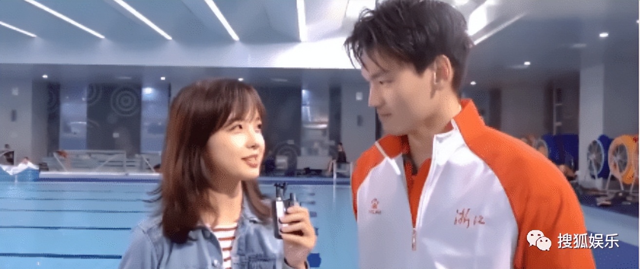 美女记者x世界冠军！王冰冰徐嘉余恋爱了？