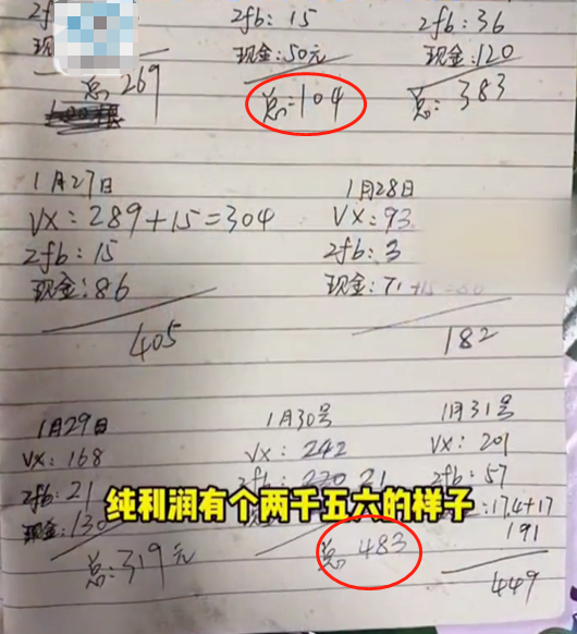 江西一女大学生体贴家长，利用寒假期间上街卖烤肠，10天净赚2600