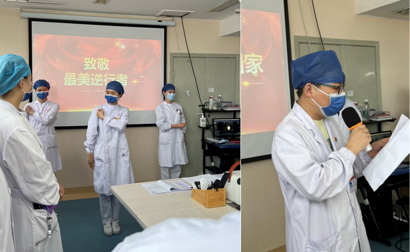 江西省人民医院肿瘤科核酸采集队圆满完成任务