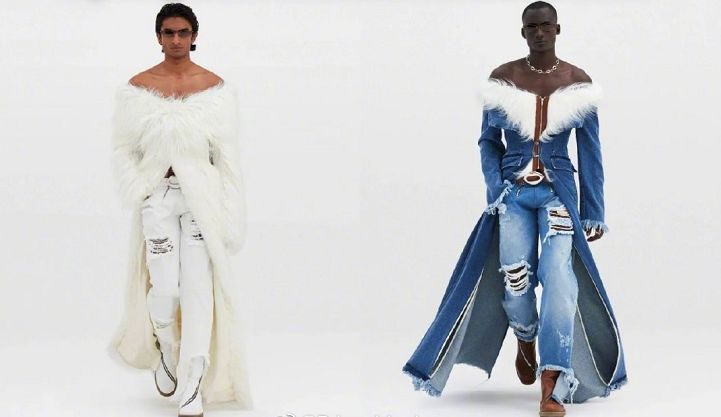 男生“露肉装”也开始内卷！露脐装、香肩和超短裤，时髦又性感