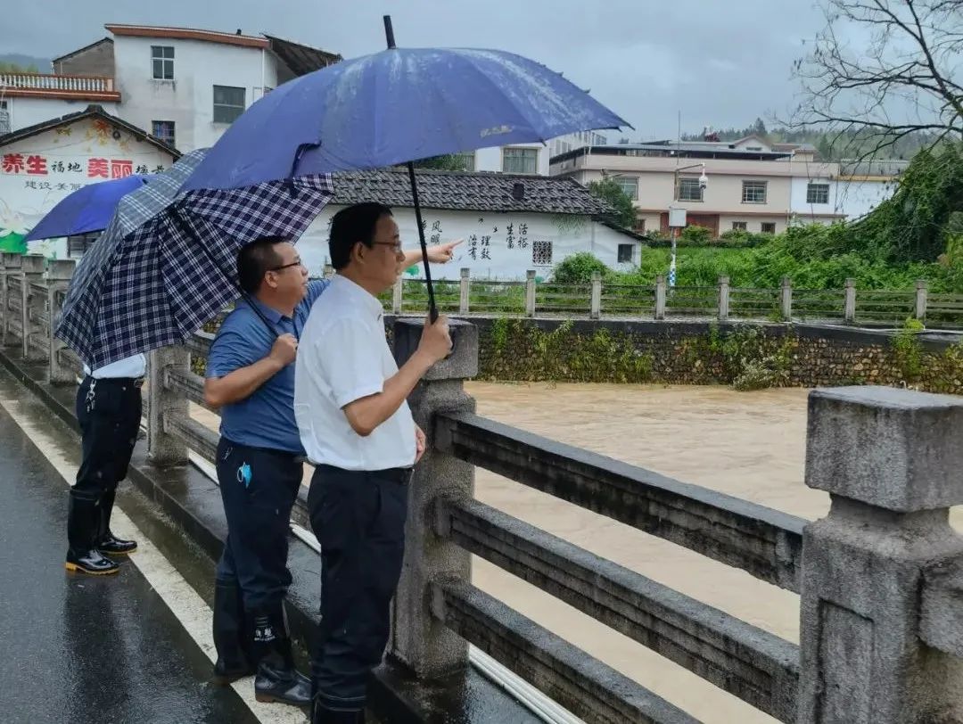 「防災減災」市人大常委會領導來蓮調研督導防汛工作