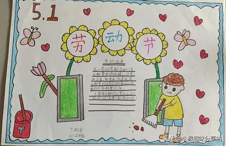 劳动节专题手抄报大全，简单易学，新颖好看