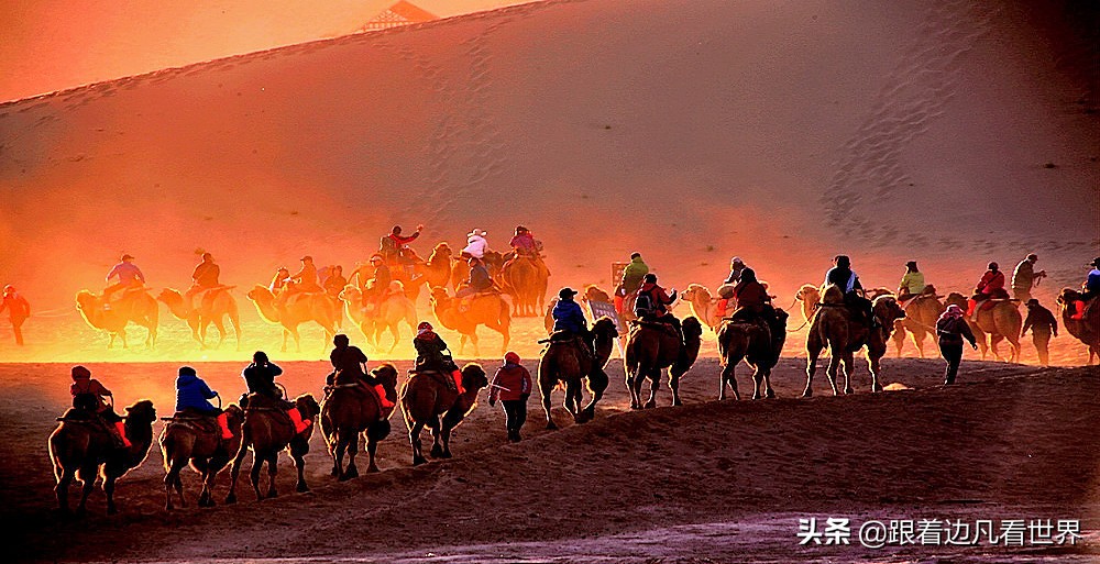 《甘肃行》大漠深处，悠悠驼铃声