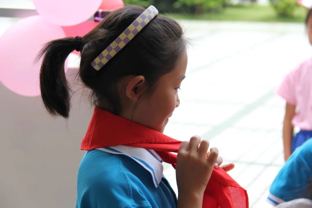 唱响中国梦，争做好少年｜双流区九江小学举行一年级入队闯关活动