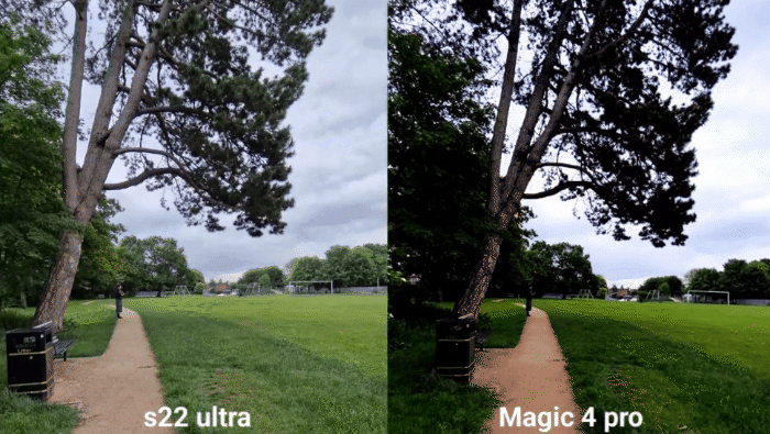三星S22UItra和荣耀Magic4Pro，谁是影像机皇？实拍对比差距很大