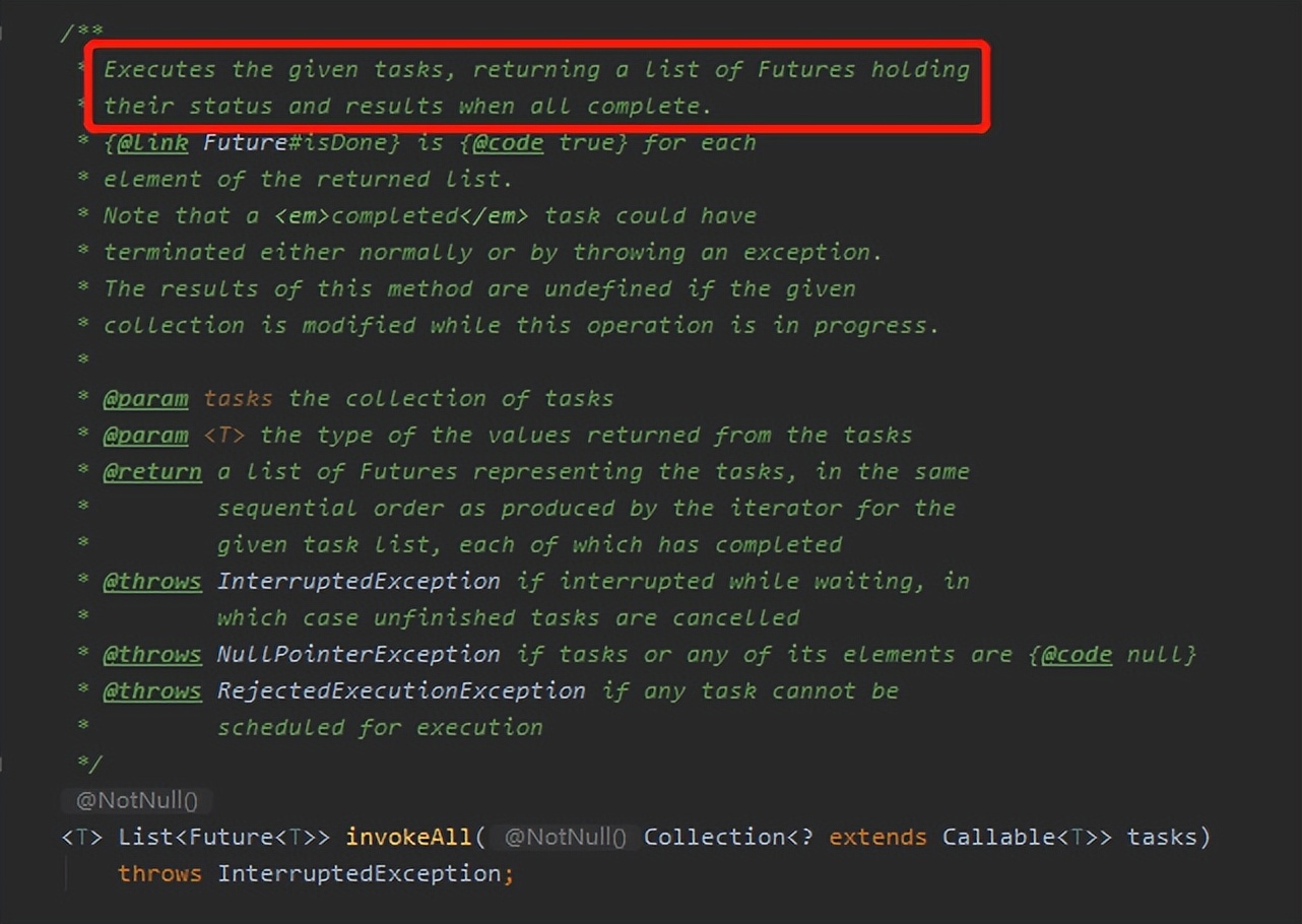 看起来是线程池的BUG，但是我认为是源码设计不合理