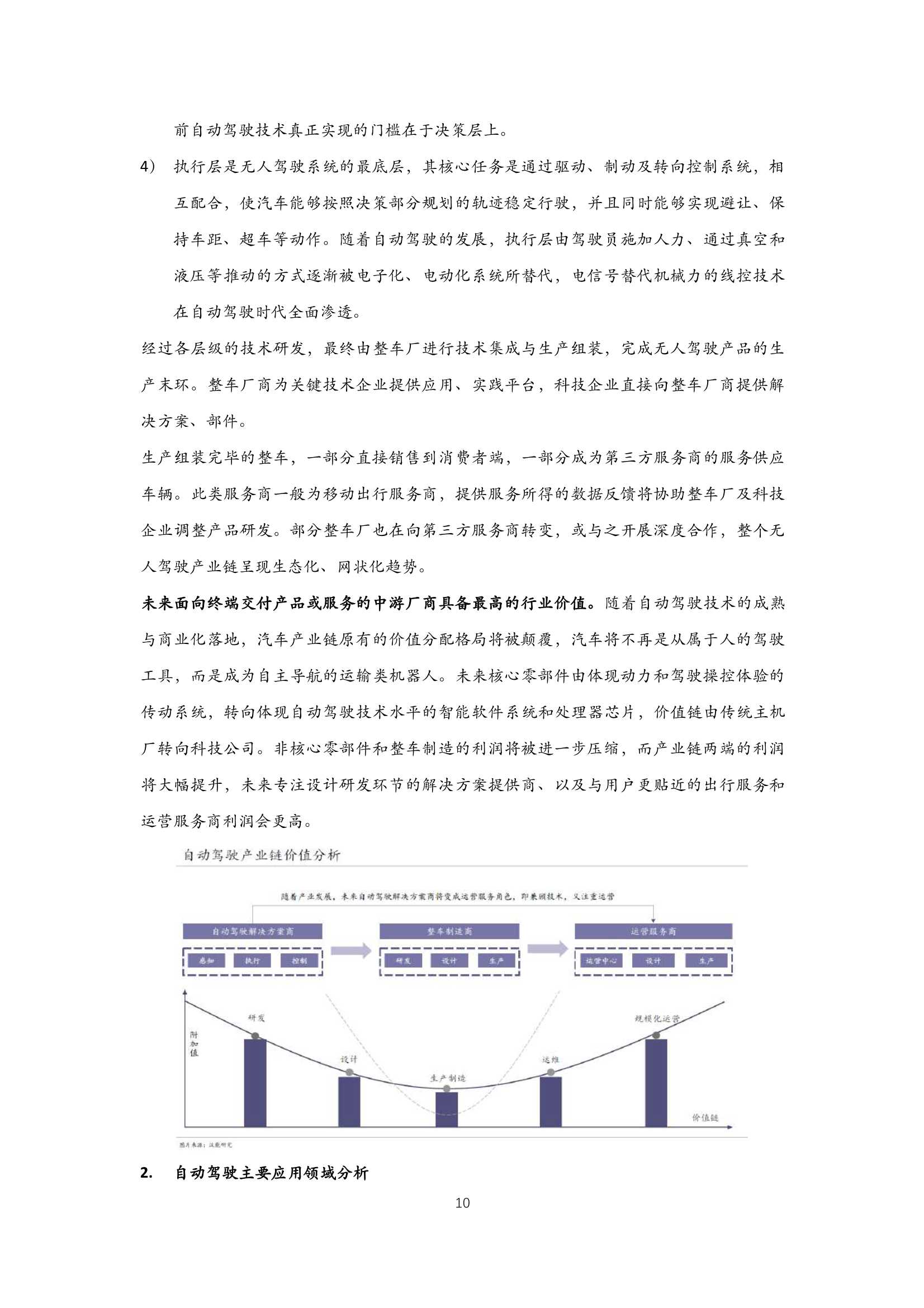 2022年中国自动驾驶行业研究报告