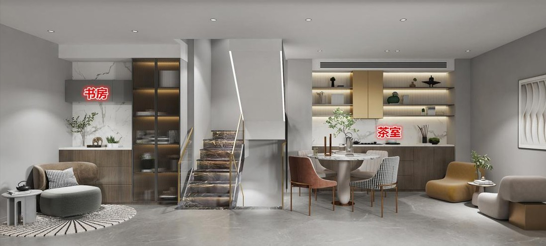 谁能想到，地下室居然变成全屋利用率最高的地方