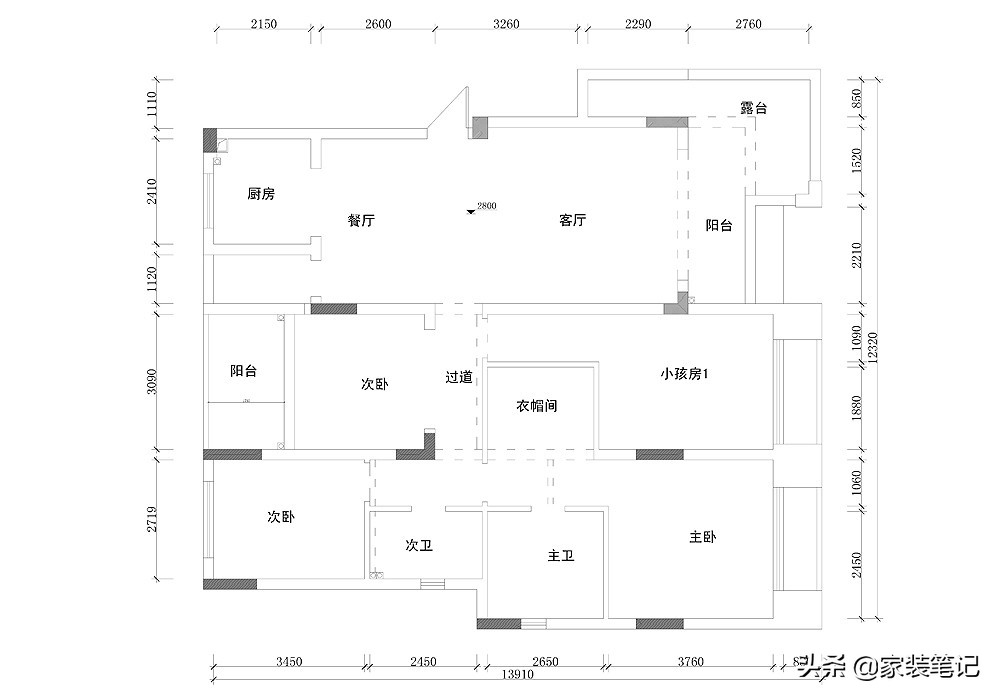 156平米的新中式风格，完工实景完美还原效果图，走进去看太惊艳