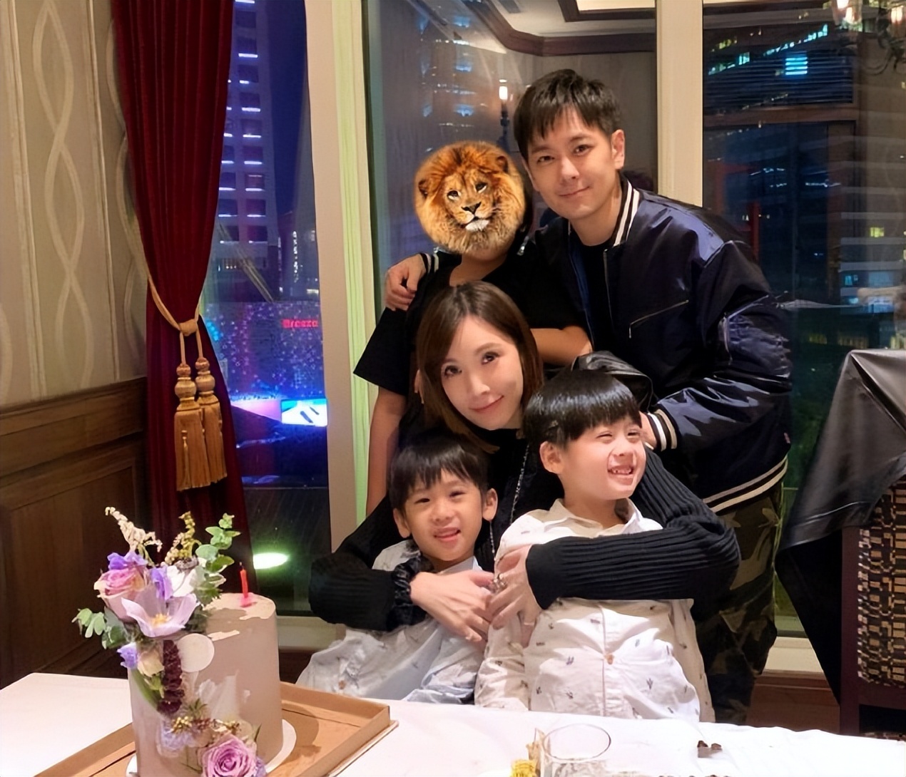 林志颖老婆晒全家出游，12岁Kimi身高超爸爸，父子同框像兄弟