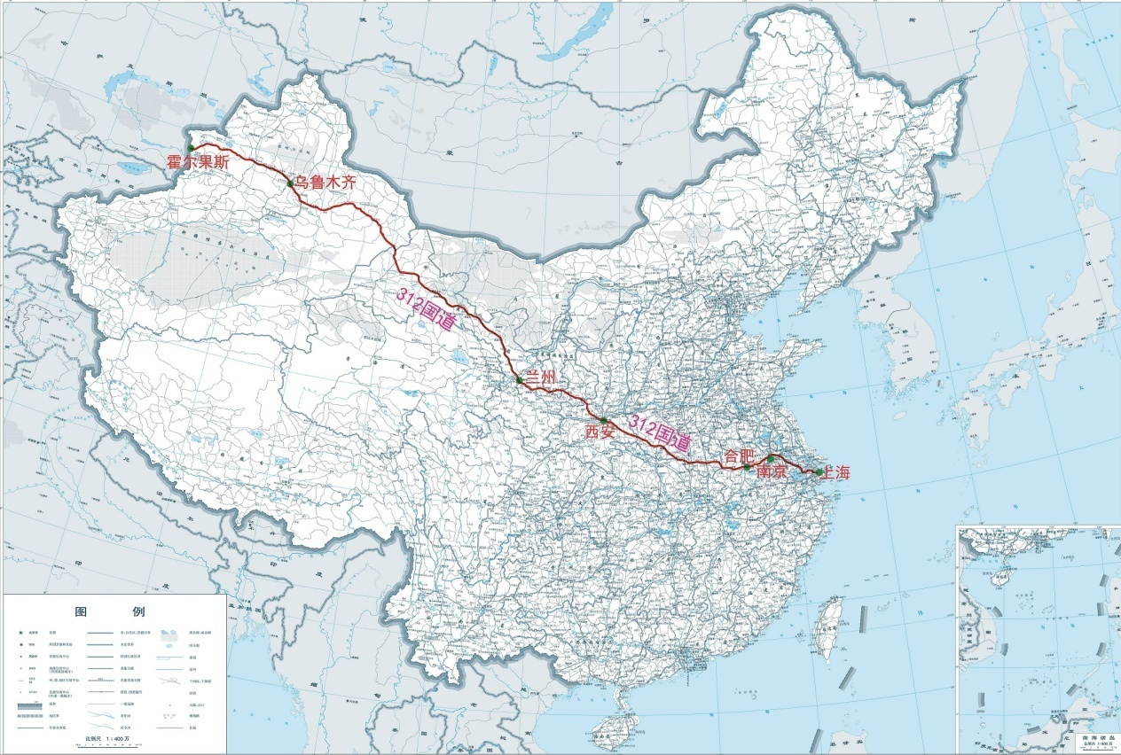 312国道：一条横贯中国的长龙