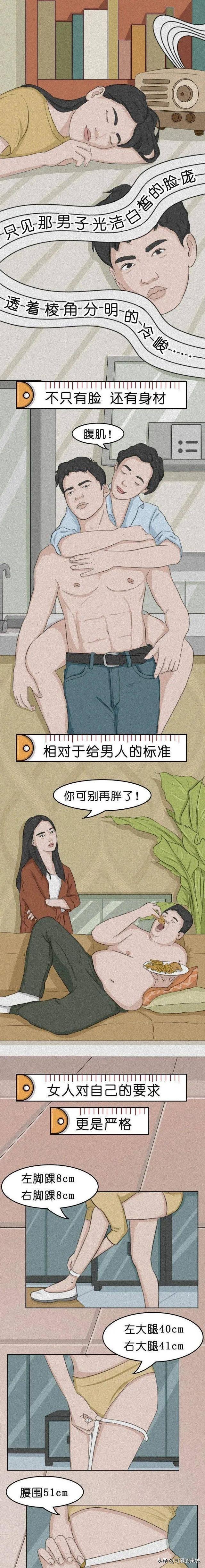 当代畸形审美，对照一下，你追过几个？姑娘们该醒醒了