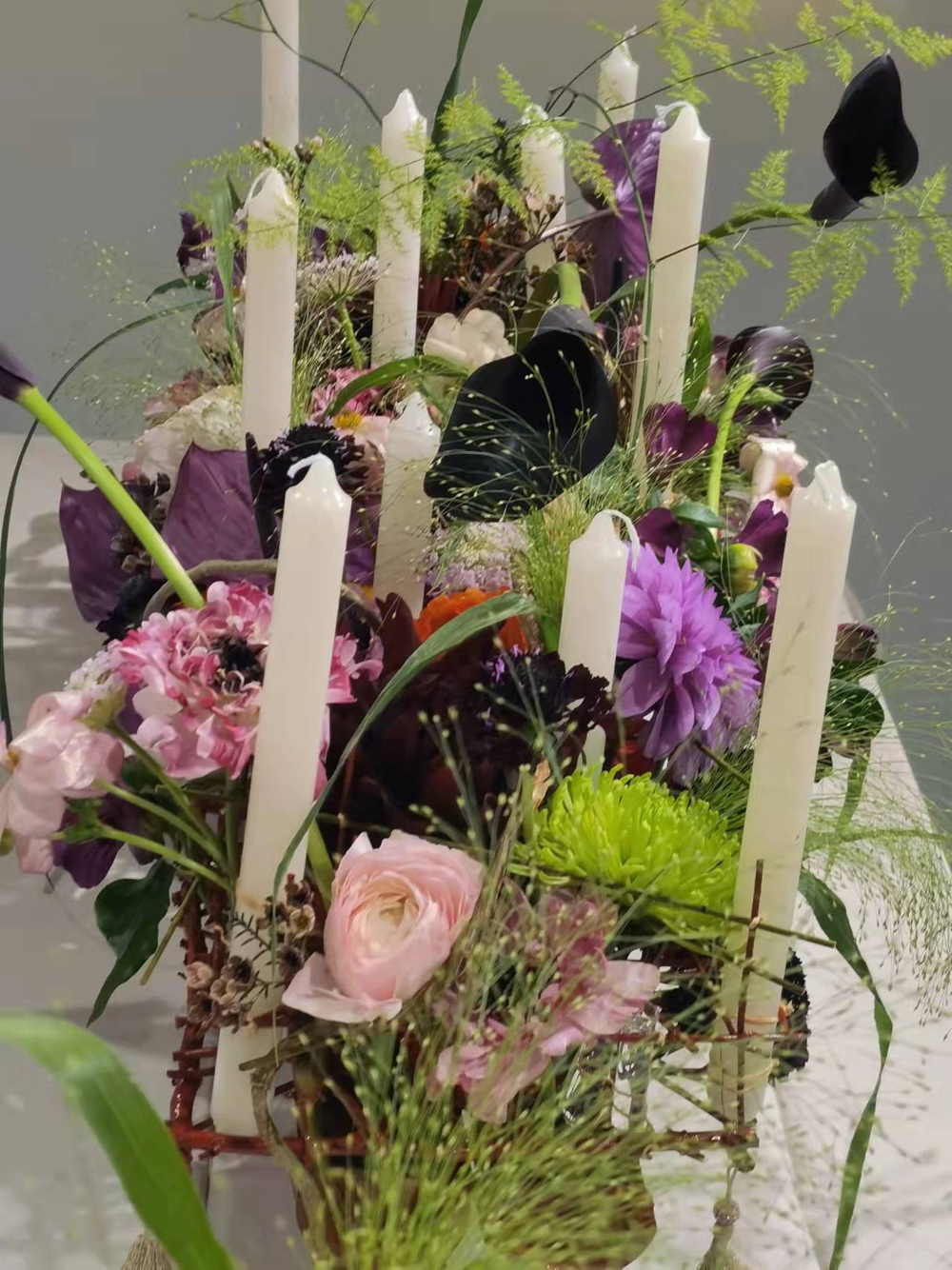 2000人的“课堂”——海派插花大师王志东亲授技艺