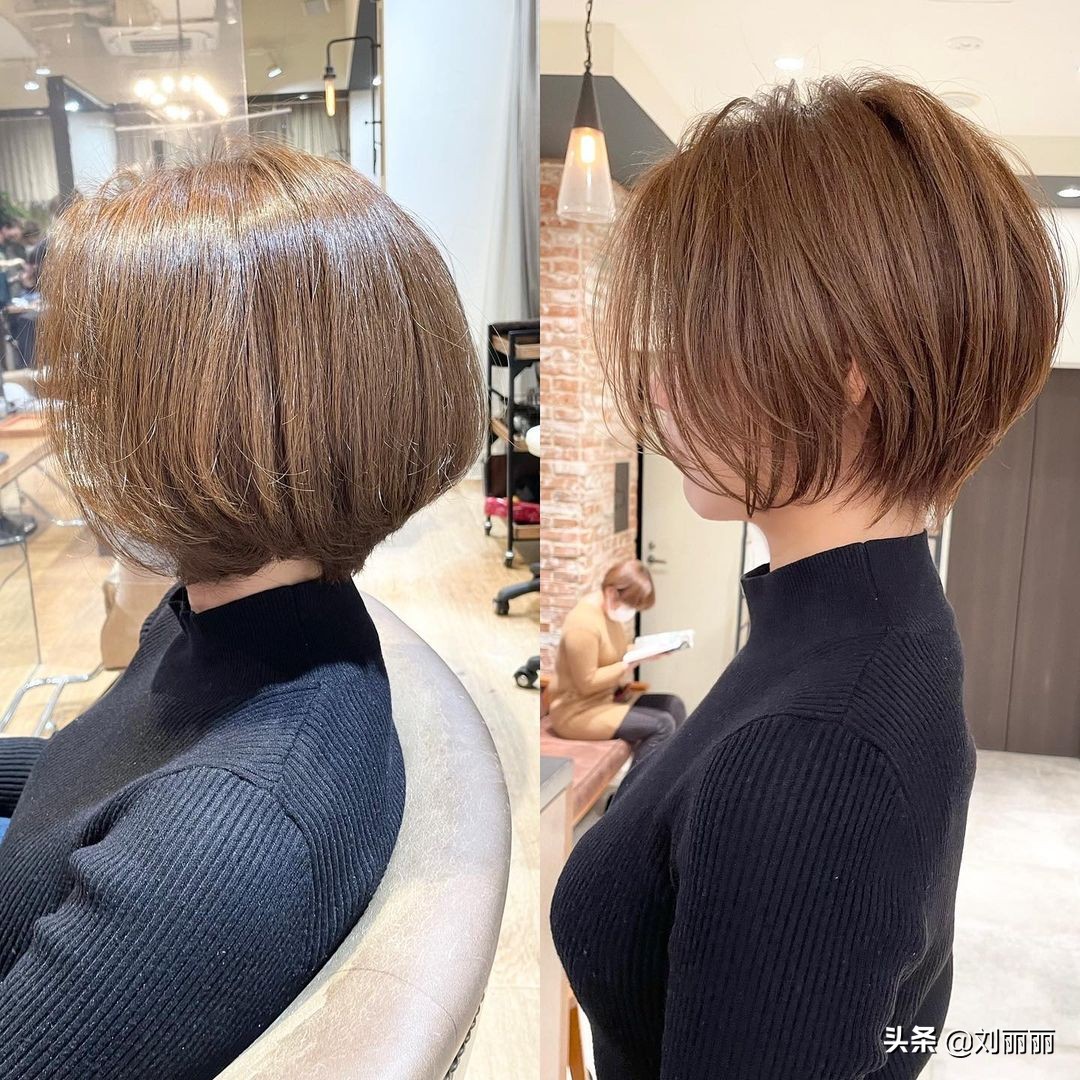 短发后脑勺图片(这才叫换发型) - 赤虎壹号