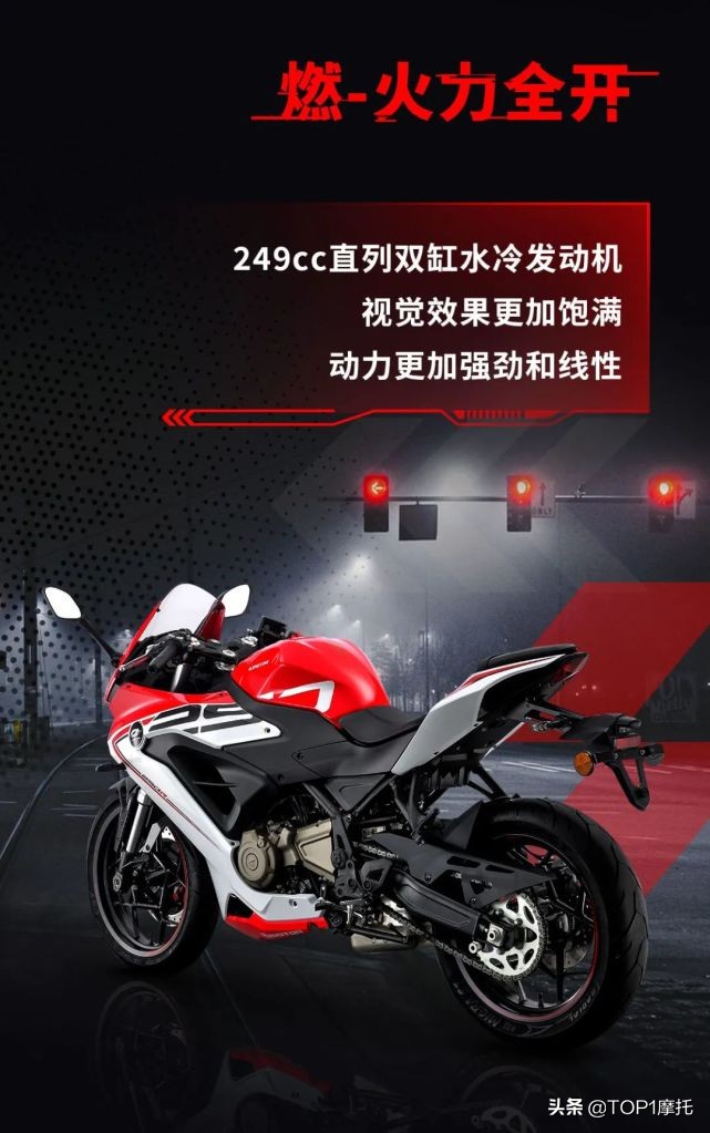 17999元/25999元！QJMOTOR赛250双摇臂版、双缸版价格公布