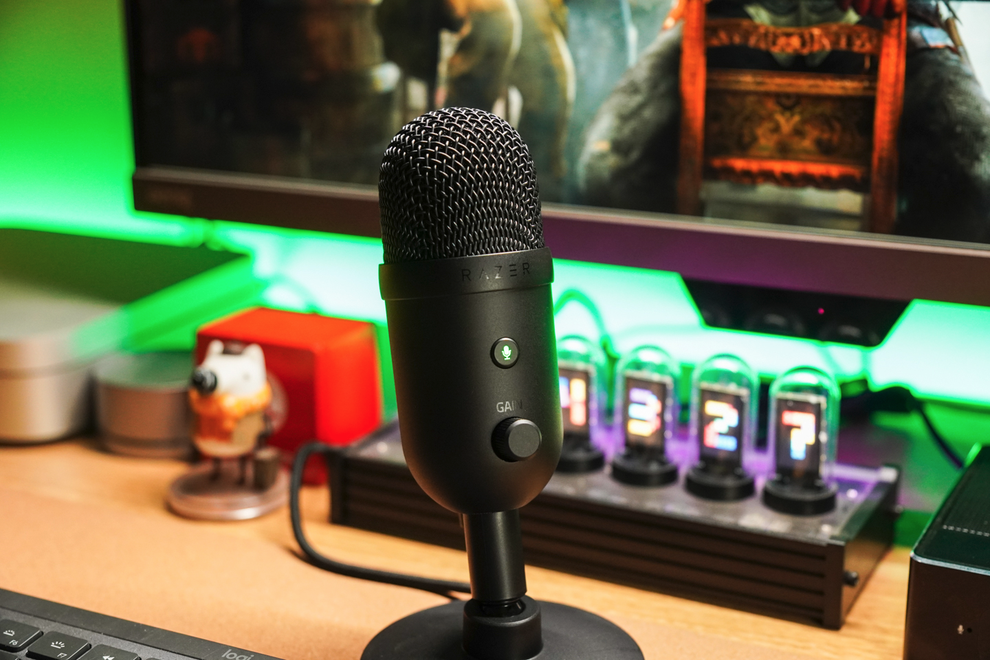 直播利器 雷蛇魔音海妖 V2 X 麦克风与调音台使用分享