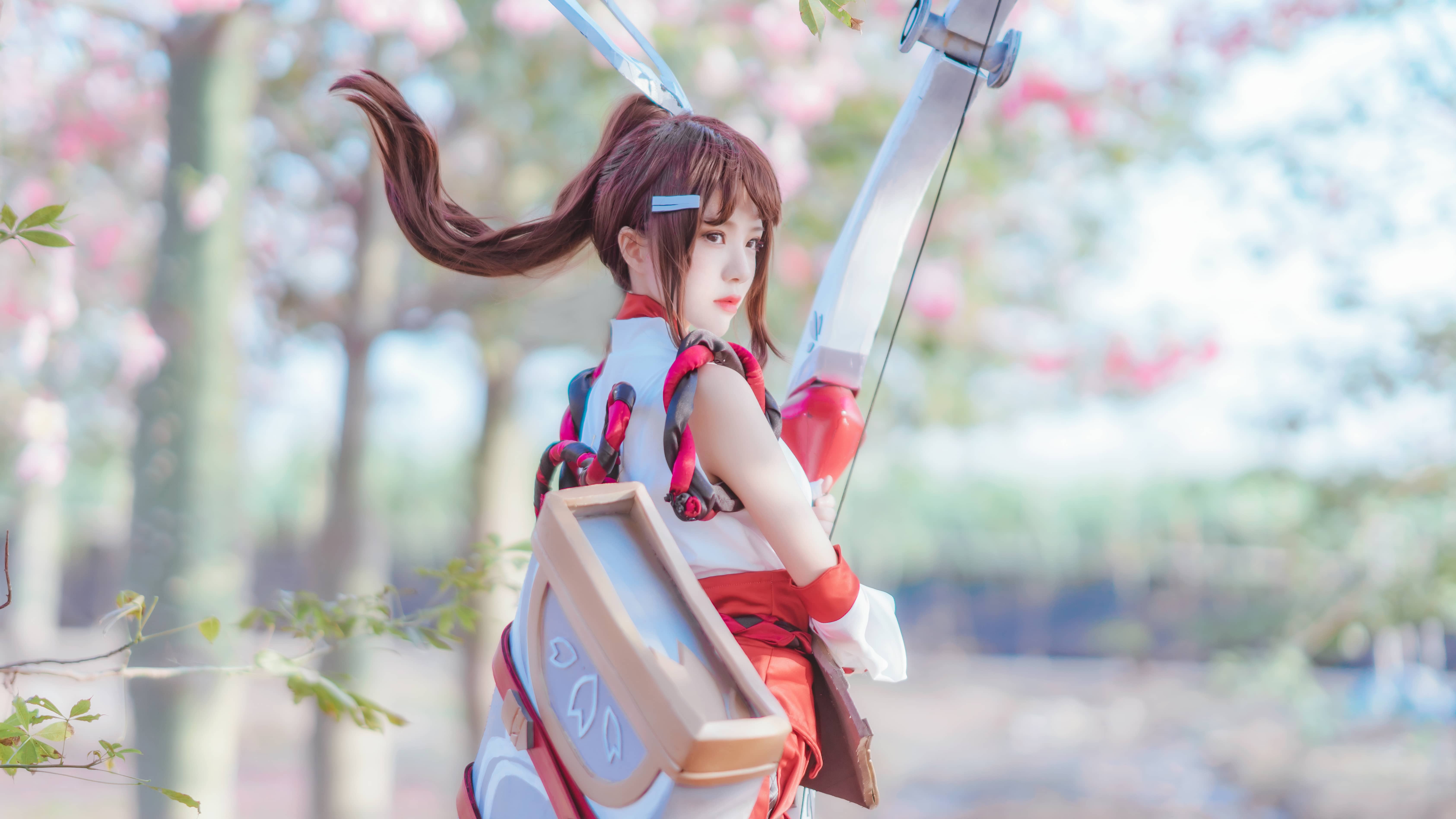 《王者荣耀》伽罗COS真人图（CN：桜桃喵）