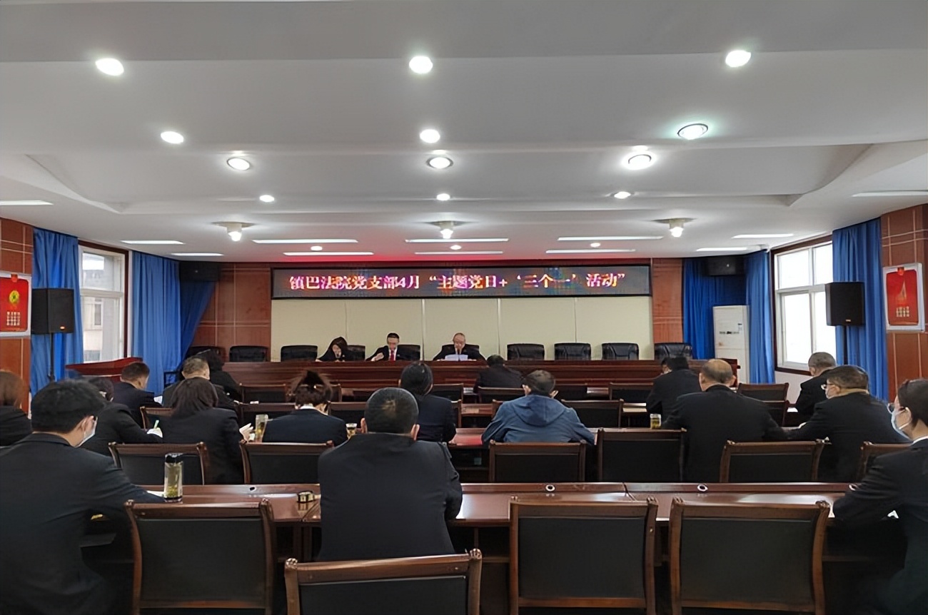镇巴法院党支部掀起传达学习市党代会及市两会精神热潮