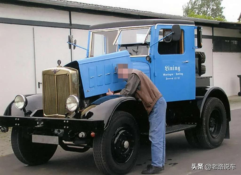 哈诺玛格的“公路拖拉机”1947年的ST 55双轴牵引车——神秘收藏家