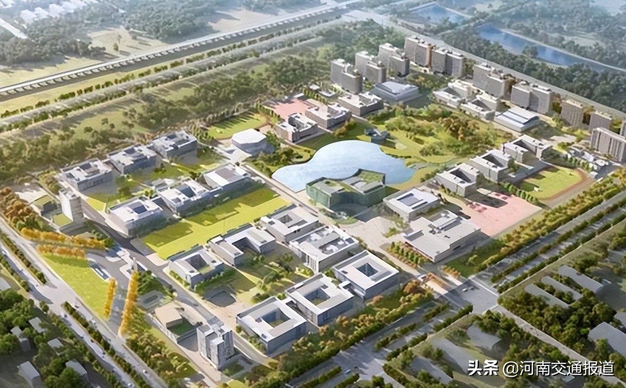 36亿！航空港这所大学校区建设如火如荼